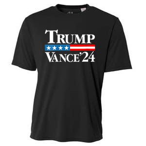 Trump Vance 2024 For President Vp Usa Election Patriotic Cooling Performance Crew T-Shirt