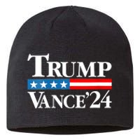 Trump Vance 2024 For President Vp Usa Election Patriotic Sustainable Beanie