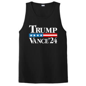 Trump Vance 2024 For President Vp Usa Election Patriotic PosiCharge Competitor Tank