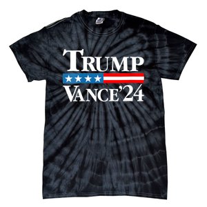 Trump Vance 2024 For President Vp Usa Election Patriotic Tie-Dye T-Shirt