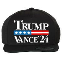 Trump Vance 2024 For President Vp Usa Election Patriotic Wool Snapback Cap