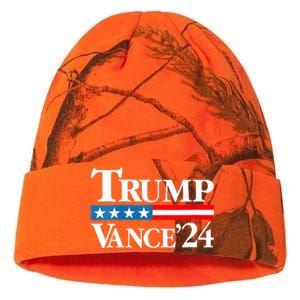 Trump Vance 2024 For President Vp Usa Election Patriotic Kati Licensed 12" Camo Beanie