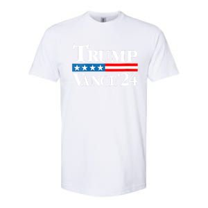 Trump Vance 2024 For President Vp Usa Election Patriotic Softstyle® CVC T-Shirt