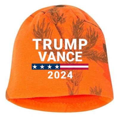 Trump Vance 2024 For President Vp Usa Republican Election Kati - Camo Knit Beanie