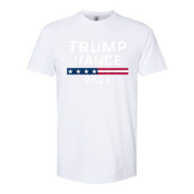 Trump Vance 2024 For President Vp Usa Republican Election Softstyle® CVC T-Shirt