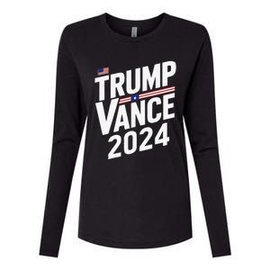 Trump Vance 2024 Election Donald Trump Jd Vance 2024 Womens Cotton Relaxed Long Sleeve T-Shirt