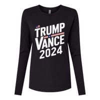 Trump Vance 2024 Election Donald Trump Jd Vance 2024 Womens Cotton Relaxed Long Sleeve T-Shirt