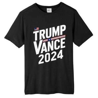 Trump Vance 2024 Election Donald Trump Jd Vance 2024 Tall Fusion ChromaSoft Performance T-Shirt