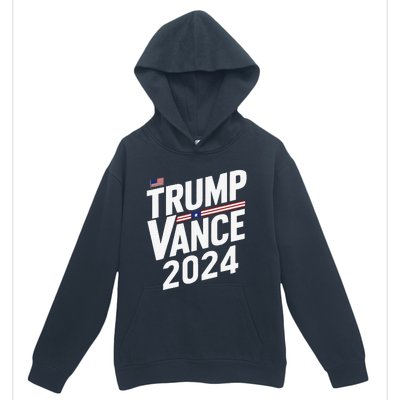 Trump Vance 2024 Election Donald Trump Jd Vance 2024 Urban Pullover Hoodie