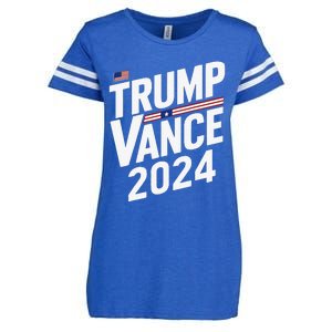 Trump Vance 2024 Election Donald Trump Jd Vance 2024 Enza Ladies Jersey Football T-Shirt