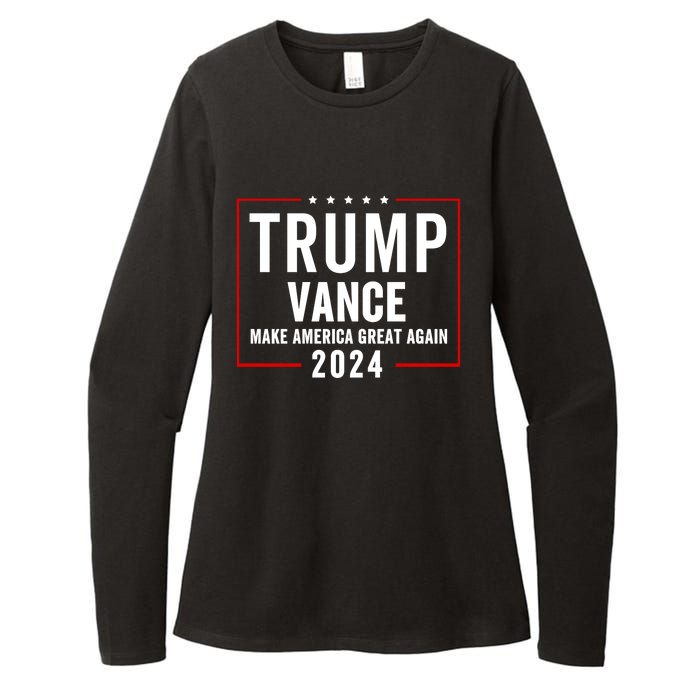 Trump Vance 2024 Election Donald Trump Jd Vance 2024 Womens CVC Long Sleeve Shirt