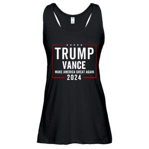 Trump Vance 2024 Election Donald Trump Jd Vance 2024 Ladies Essential Flowy Tank