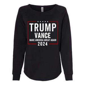 Trump Vance 2024 Election Donald Trump Jd Vance 2024 Womens California Wash Sweatshirt