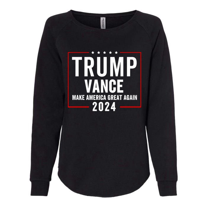 Trump Vance 2024 Election Donald Trump Jd Vance 2024 Womens California Wash Sweatshirt