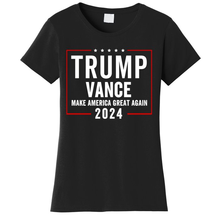 Trump Vance 2024 Election Donald Trump Jd Vance 2024 Women's T-Shirt