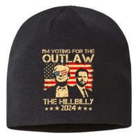 Trump Vance 2024 Outlaw Hillbilly Vintage Usa Flag Sustainable Beanie