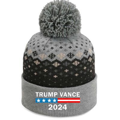 Trump Vance 2024 For President Vp Usa Republican Election The Baniff Cuffed Pom Beanie