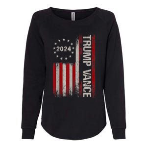 Trump Vance 2024 President Trump Supporter Reelection Gift Womens California Wash Sweatshirt