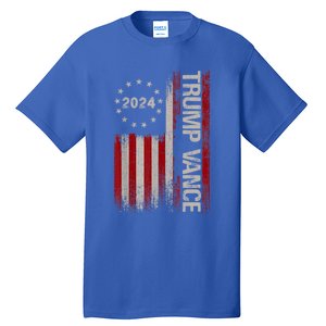 Trump Vance 2024 President Trump Supporter Reelection Gift Tall T-Shirt