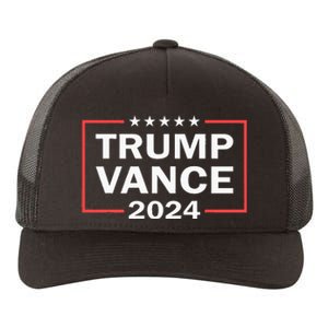 Trump Vance 2024 For President Vp Usa Election Patriotic Yupoong Adult 5-Panel Trucker Hat