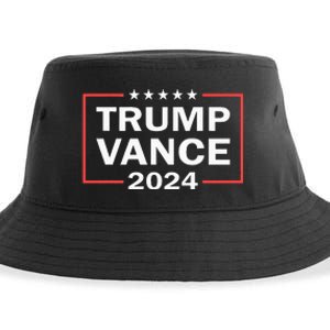 Trump Vance 2024 For President Vp Usa Election Patriotic Sustainable Bucket Hat