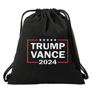 Trump Vance 2024 For President Vp Usa Election Patriotic Drawstring Bag