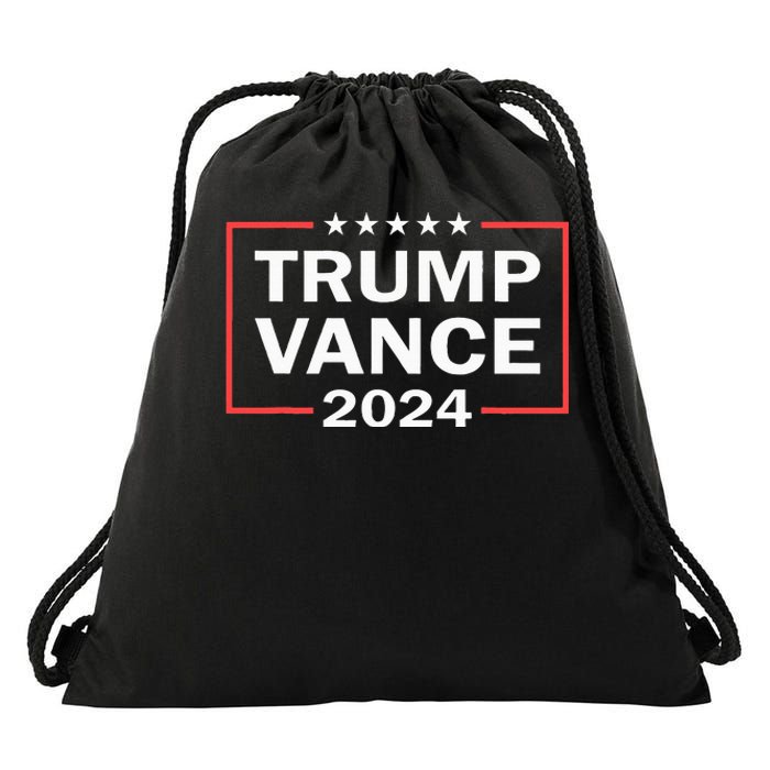 Trump Vance 2024 For President Vp Usa Election Patriotic Drawstring Bag