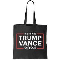 Trump Vance 2024 For President Vp Usa Election Patriotic Tote Bag