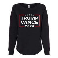 Trump Vance 2024 For President Vp Usa Election Patriotic Womens California Wash Sweatshirt