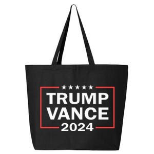 Trump Vance 2024 For President Vp Usa Election Patriotic 25L Jumbo Tote