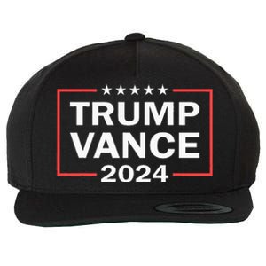 Trump Vance 2024 For President Vp Usa Election Patriotic Wool Snapback Cap