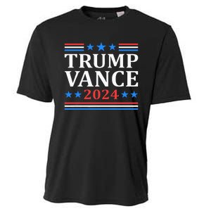 Trump Vance 2024 For President Vp Usa Election Patriotic Cooling Performance Crew T-Shirt