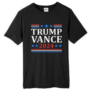 Trump Vance 2024 For President Vp Usa Election Patriotic Tall Fusion ChromaSoft Performance T-Shirt