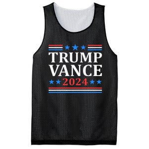 Trump Vance 2024 For President Vp Usa Election Patriotic Mesh Reversible Basketball Jersey Tank