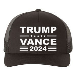 Trump Vance 2024 For President Vp Usa Election Patriotic Yupoong Adult 5-Panel Trucker Hat