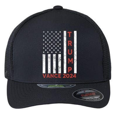 Trump Vance 2024 Flexfit Unipanel Trucker Cap