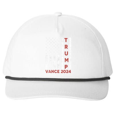 Trump Vance 2024 Snapback Five-Panel Rope Hat