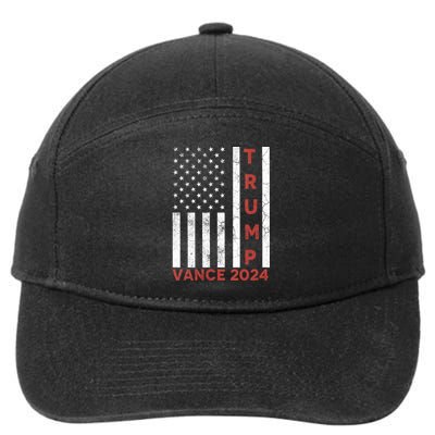 Trump Vance 2024 7-Panel Snapback Hat