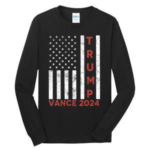 Trump Vance 2024 Tall Long Sleeve T-Shirt