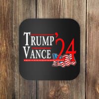 Trump Vance 2024 President Trump Supporter Re Election Coaster