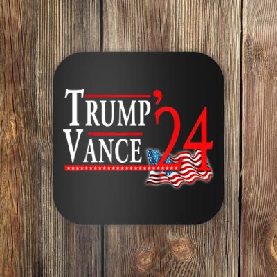 Trump Vance 2024 President Trump Supporter Re Election Coaster