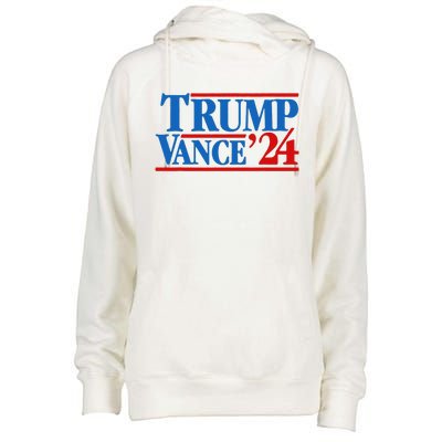 Trump Vance 2024 Vice President Trump Womens Funnel Neck Pullover Hood