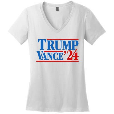 Trump Vance 2024 Vice President Trump Women's V-Neck T-Shirt