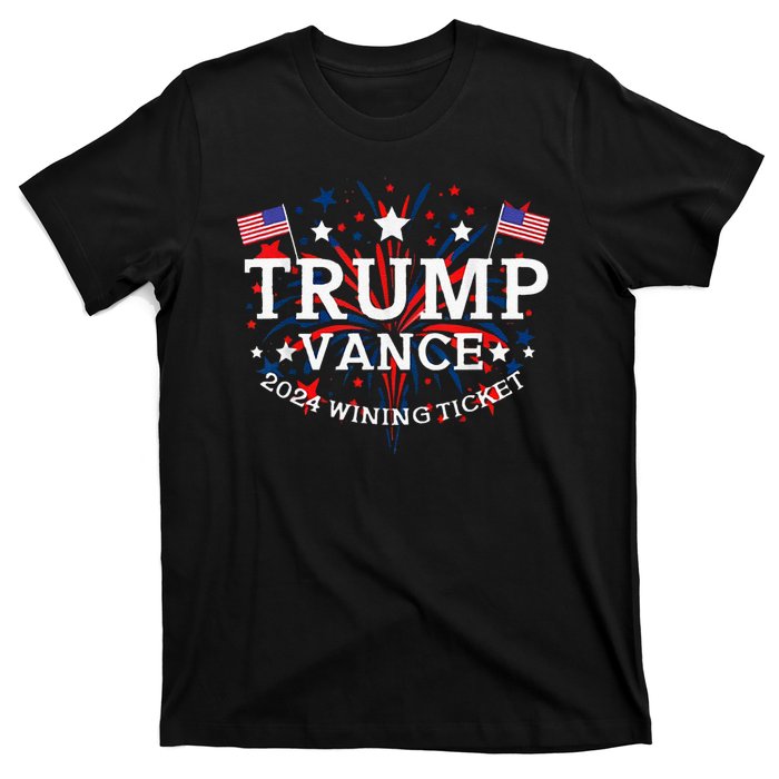 Trump Vance 2024 Wining Ticket T-Shirt