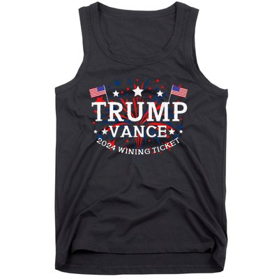 Trump Vance 2024 Wining Ticket Tank Top