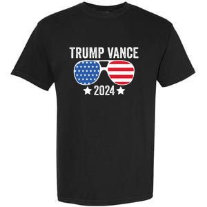 Trump Vance 2024 Retro Featuring Trump And Jd Vance Donald Trump 2024 Garment-Dyed Heavyweight T-Shirt