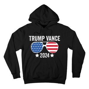 Trump Vance 2024 Retro Featuring Trump And Jd Vance Donald Trump 2024 Hoodie