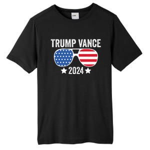 Trump Vance 2024 Retro Featuring Trump And Jd Vance Donald Trump 2024 Tall Fusion ChromaSoft Performance T-Shirt