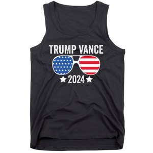 Trump Vance 2024 Retro Featuring Trump And Jd Vance Donald Trump 2024 Tank Top