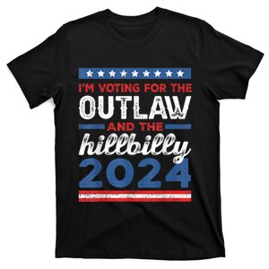 Trump Vance 2024 Donald Trump J.D. Vance Outlaw Hillbilly T-Shirt